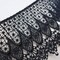 1 YardPriscilla's Dainty Black 4.5 Inch Wide Polyester Venice Lace Trim